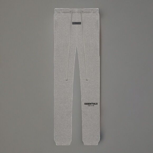 Essentials Sweatpants Size L Fog Fear of God Dark Oatmeal New 